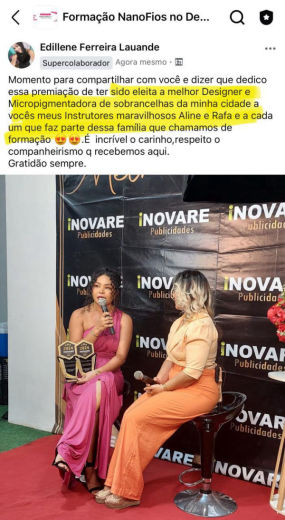 Depoimento de aluna FEN 4
