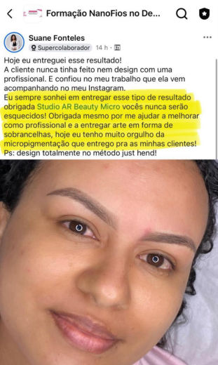 Depoimento de aluna FEN 8