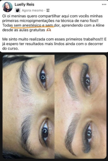 Depoimento de aluna FEN 15